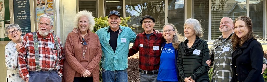 Barbara Dye as President, Harvey Rarback as Vice President, John Dye as Treasurer, Barbara Lohman as Secretary and as members at large: Robert Brownstone, Kelly Rogers and Joyce Logan.